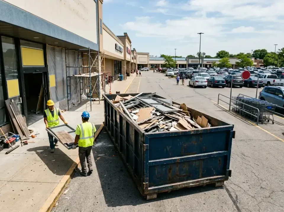 retail-store-renovation-debris-003 — frequently asked questions, Roll-off Dumpster Rentals in Akron, OH